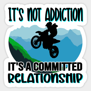 BIKER STUFF FUNNY QUOTE Sticker